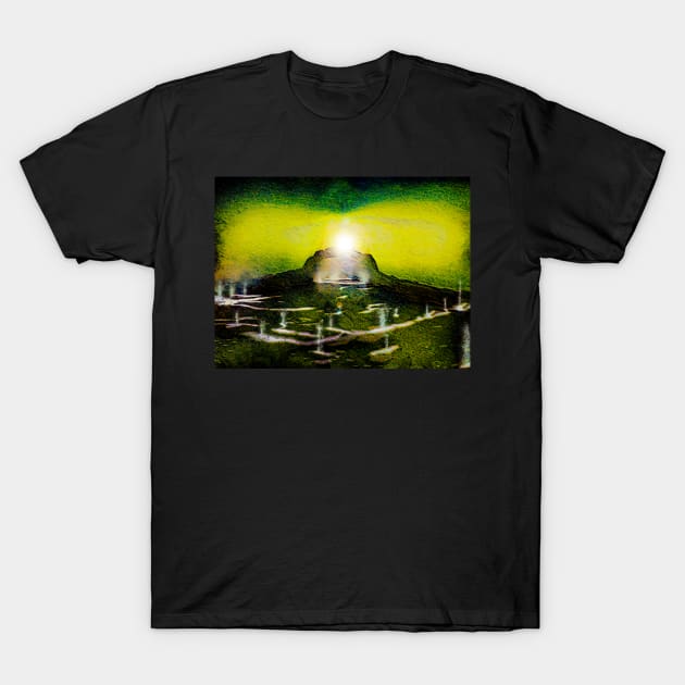 Saturn’s icy moon Enceladus T-Shirt by PictureNZ